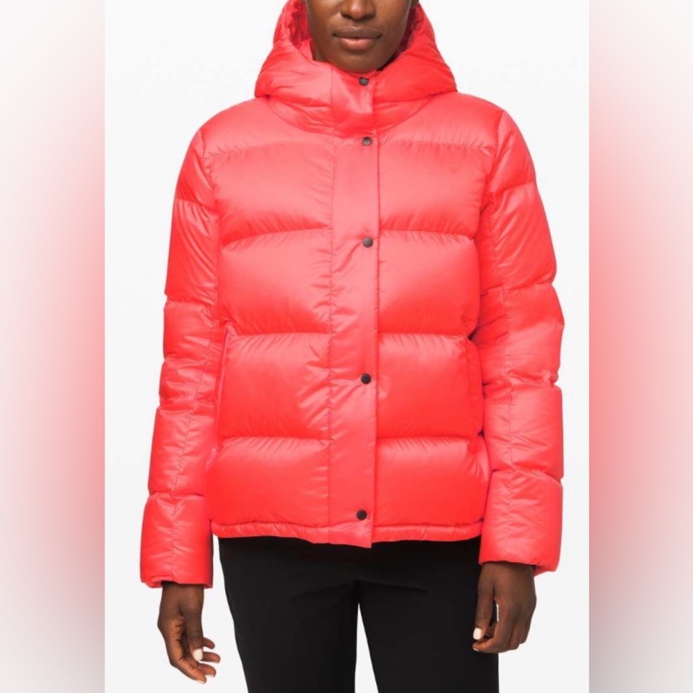 lululemon athletica Red Puffer Jacket
